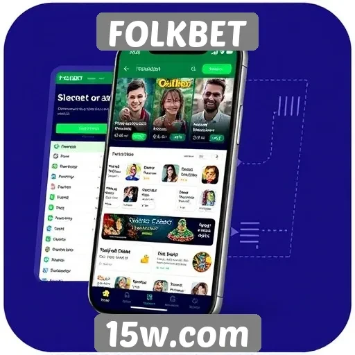Acessibilidade e interface do site FOLKBET